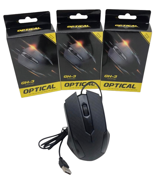 MOUSE OPTICO GH- 3