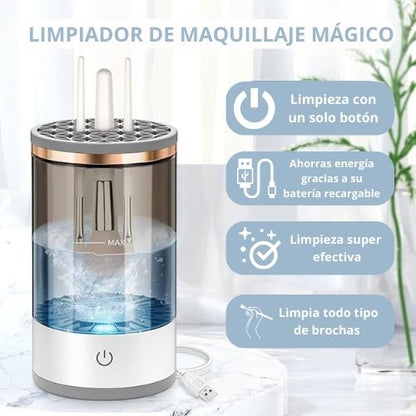 COMPRA 1 Y LLEVA 3 - MAGIC CLEAN LIMPIADORA DE BROCHAS kit 3 en 1.