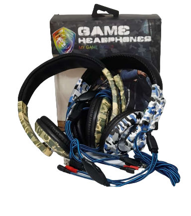 DIADEMA GAMER CAMUFLADA